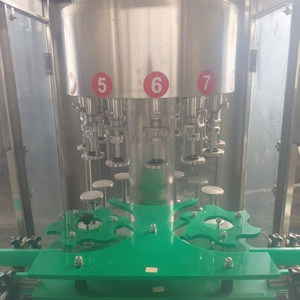 Máquina Llenadora y Embotelladora de Botellas de Vidrio/PET para Bebidas como Vodka/Whisky, de 12 Cabezales, Totalmente Automática, Tipo Rotatorio, con Presión Negativa - Product Image 5