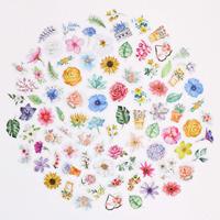 Ensemble d'autocollants floraux 360 pièces Autocollants floraux assortis décoratifs pour scrapbooking, planificateur, bullet journal, fournitures