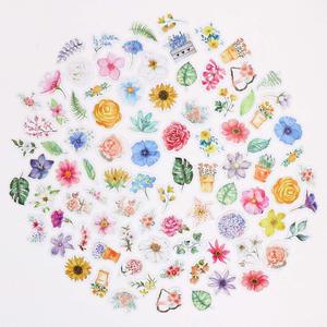 Bloemenstickers <span class=keywords><strong>Set</strong></span> 360 Stuks Decoratieve Diverse Bloemenstickers voor Scrapbooking Planner Bullet Journals Benodigdheden - Product Image 2
