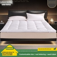 Matelas pliable LIVEN de luxe, rembourré de fibres de soie de 4 pouces d'épaisseur, matelassé 3D, doux, respirant, toutes saisons, personnalisable, qualité hôtel 5 étoiles, pour la maison