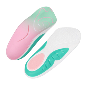 Semelles intérieures à soutien semi-arche et coussinet de talon en <span class=keywords><strong>gel</strong></span> pour le soulagement de la fasciite plantaire, absorption des chocs, type Harf Insert - Product Image 3