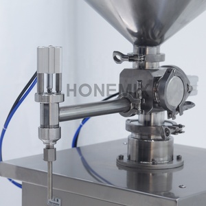 Hone-máquina de llenado de líquido a presión totalmente neumática, con escala, de pasta de alta viscosidad, para exfoliación de crema gruesa de uñas - Product Image 3