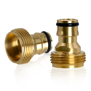 Connecteur rapide à filetage mâle tout en cuivre, diamètre intérieur 1/2 pouce, pour tuyaux de plomberie - Product Image 2