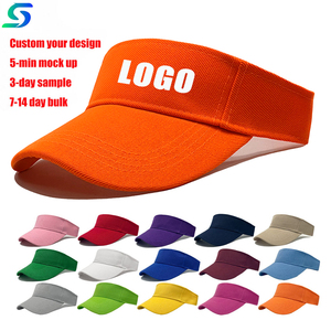 Cappellino Visiera Parasole Unisex Personalizzato con Logo Ricamato per Sport all'Aperto, Cappello da Baseball Estivo Senza Visiera - Product Image 1