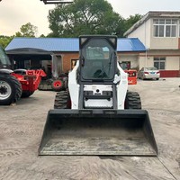 Bobcat S220 Skid Steer Loader Bekas Mini Otomatis dengan Harga Murah