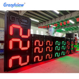 O projeto impermeável personalizado do logotipo do dossel do posto de gasolina do logotipo conduziu o sinal 3d do pilão placa do posto de gasolina - Product Image 6