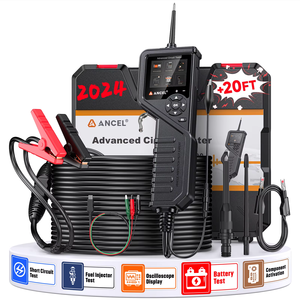 Ancel PB600 Xe pin <span class=keywords><strong>Tester</strong></span> 12V/24V điện probe mạch <span class=keywords><strong>Tester</strong></span> Kit điện tích hợp tự động hệ thống pin Công cụ Chẩn Đoán - Product Image 1