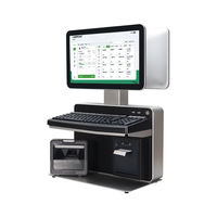 Terminal de point de vente 14 pouces, écran tactile, caisse enregistreuse, compatible avec les systèmes WIN/Android, terminal de point de vente, caisse enregistreuse