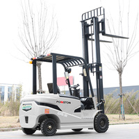 Chariot élévateur électrique industriel Powston 3 tonnes, batterie haute puissance 80V, chariot élévateur pour charges lourdes, matériel d'entrepôt