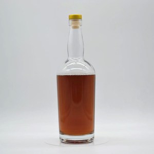 Botella de Vidrio Esmerilado en Forma de Luna para <span class=keywords><strong>Tequila</strong></span> Personalizado de 375 ml, 500 ml y 750 ml, <span class=keywords><strong>Etiqueta</strong></span> <span class=keywords><strong>Azul</strong></span> para Whisky y Bebidas Alcohólicas - Product Image 5