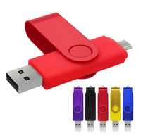 Memory Stick Usb 2.0 Pendrive 8gb 16gb 32gb 64gb 128gb 256gb 512gb Double Usage Otg Android Usb Flash Drive 2 dans 1 pour Mobile