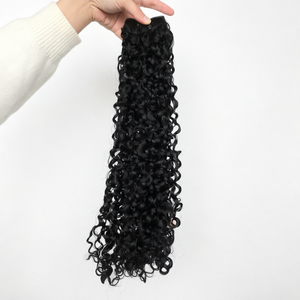 Extensiones de Cabello Humano Virgen, Rizado Birmano, Ondulado Profundo, Listo para Trenzar - Product Image 1