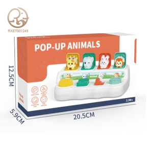 조기 교육 장난감 인지 운동 아기 손가락 유연성 동물 버튼 게임 장난감 - Product Image 3