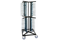 Équipement de cuisine commerciale, chariot à plateaux pliable en acier inoxydable, écologique, pour restaurant, hôtel, traiteur, buffet