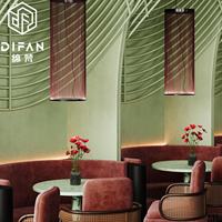 Solution de projet commercial complet Ensemble de mobilier de salle à manger et de chaises tout-en-un pour hôtel et restaurant