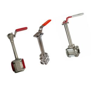 Vanne à bille d'évacuation d'urgence de haute qualité 300 mm Vanne à bille à joint souple pour liquide cryogénique Hydrogène liquide LH2 pour la recherche spatiale - Product Image 4