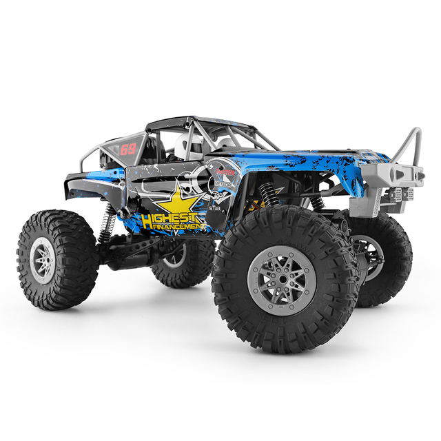 High-Speed 2.4 GHz 4-Channel Remote Control 1/10 Scale 4WD Drift Car Automatic Lifting Battery Powered RC Toy for Kids Adults