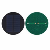 Alimentation pour capteur intelligent IoT 4,5V 1W, panneau solaire monocristallin PET PERC personnalisé, dimensions non standard, étanche
