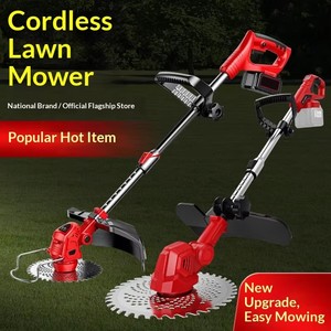 Rechargeable Lithium <b>Battery</b> Garden Tools 21V/<b>24V</b>/36V DIY Grade Handheld Cordless Power String Trimmer Grass Knife MDS-714 21V L - Product Image 6
