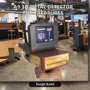 Rilevatore <span class=keywords><strong>di</strong></span> Metalli Industriale 3D A9 Aggiornato, Sensibilità 0,2mm, IP54, Lunga Portata, <span class=keywords><strong>Cercatore</strong></span> <span class=keywords><strong>di</strong></span> <span class=keywords><strong>Tesori</strong></span>, Oro, Argento e Rame - Product Image 2