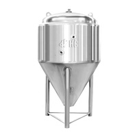 Fermanteur Conique Double-Enveloppe de 500 Litres
