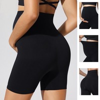 Shorts de maternité SHINBENE 5 pouces, shorts de grossesse à porter sur le ventre, shorts de vélo, entraînement, yoga, pantalon de sport actif pour femmes enceintes