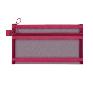 Estuche de Gran Capacidad para Material Escolar, Estuche de Lona Suave para Niñas, Estuche de Lápices de Malla Transparente con Dibujos Animados - Product Image 4