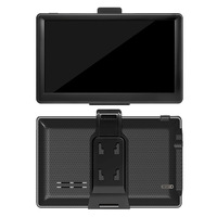 Système de navigation GPS portable de 7 pouces avec WINCE 512 Mo de RAM, 16 Go de ROM, écran LCD capacitif et fonction de guidage vocal avec cartes de l'UE