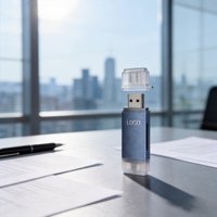 Lector de Tarjetas SD de Doble Cabezal USB 3.0 de Alta Velocidad en Oferta, con Velocidad de Lectura de 300 MB/s, Certificado OTG ROHS para Teléfono Móvil y Portátil