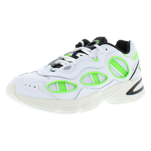 ADIDAS astir SN รองเท้าออกกำลังกายสำหรับผู้หญิงและออกกำลังกายข้ามสีคลาวด์สีขาว/แสงอาทิตย์สีเขียว/สีขาวนวล | ของแท้100% - Product Image 1