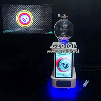 Machine de loterie de dessin de boules de divertissement pour le jeu de loterie 1D avec RFID