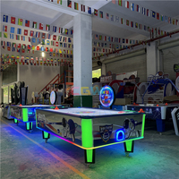 Table de Hockey Aérien Commerciale GOOD PROFIT, Machine de Jeu d'Arcade 2 Joueurs, Équipement d'Amusement à Monnayeur