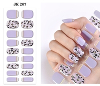 Enveloppements d'ongles en gel semi-durci de haute qualité Lampe UV longue durée nécessaire Bande d'autocollants pour ongles