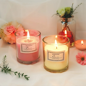 Etiquetas Personalizadas <span class=keywords><strong>de</strong></span> Alta Calidad, Vasos <span class=keywords><strong>de</strong></span> Vidrio Transparentes Vacíos <span class=keywords><strong>de</strong></span> 140 ml, 200 ml, 220 ml, Portavelas, Frascos para Velas para Hacer Velas - Product Image 2