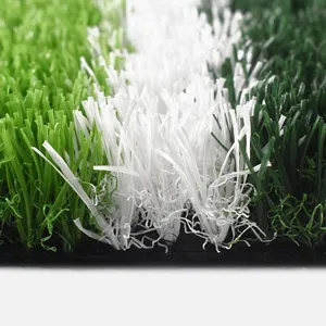 As empresas sintéticas de grama artificial do ar livre, linha branca, gramado artificial