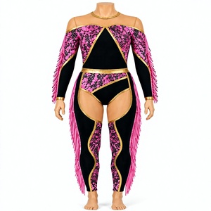 Vestido de Majorette Elegante Personalizado, Spandex/Poliéster, Impresión por Transferencia de Calor, Color Personalizado para Grupos de Baile y Equipos de Marcha - Product Image 1