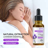 Huile essentielle de lavande biologique de qualité cosmétique, apaisante, pour le sommeil, l'aromathérapie et les massages corporels