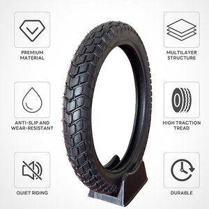 Pneus de moto sur mesure 90/90-18 C39 haute ténacité, multi-couches, pour le cross-country, les zones arides, les safaris et les raids - Product Image 2