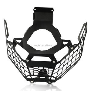 Cubierta protectora para faro delantero de motocicleta, cubierta de rejilla para faro delantero de HONDA XADV <span class=keywords><strong>750</strong></span> 2017-2020 2018 <span class=keywords><strong>2019</strong></span> <span class=keywords><strong>X</strong></span> <span class=keywords><strong>ADV</strong></span> <span class=keywords><strong>750</strong></span> - Product Image 1