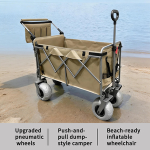 Carrito de Viaje <span class=keywords><strong>Plegable</strong></span> Multiusos con Logotipo Personalizado al por Mayor: Ideal para Compras en el Supermercado, Viajes a la Playa y Transporte en Campamentos - Product Image 3