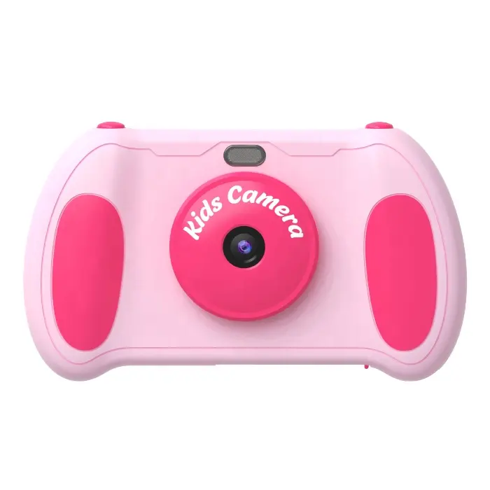 Prezzi bassi all'ingrosso fotocamera per bambini giocattolo colorato fotocamera MP3 fotocamera digitale per bambini con 3 giochi per 4-8 anni