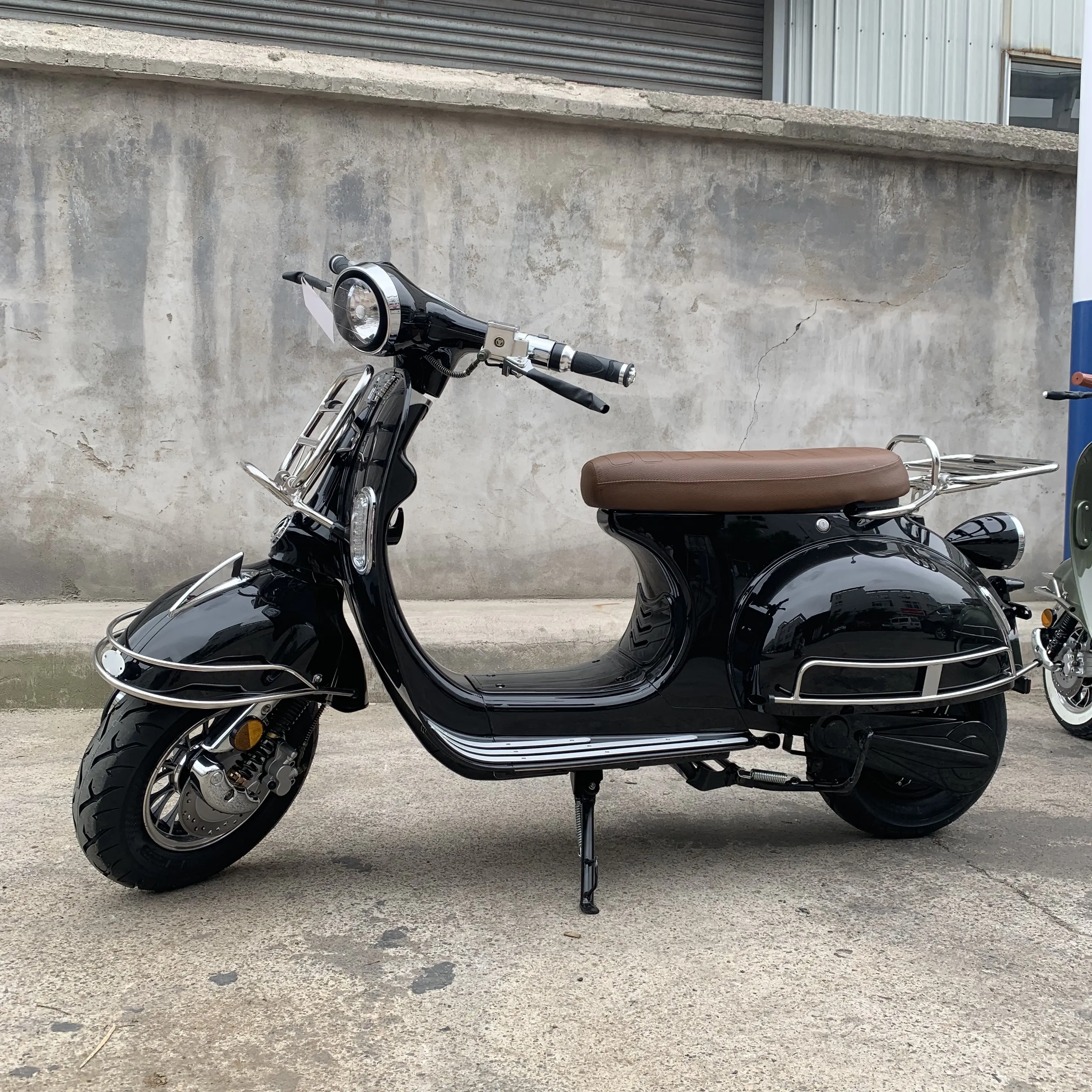 Vespa-motocicleta <span class=keywords><strong>eléctrica</strong></span> de carreras para adultos, scooter de dos ruedas con nuevo diseño, neumático ancho, 2021