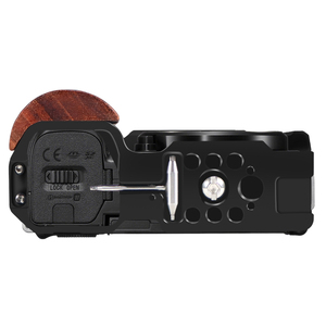 Nuevo Soporte de Cámara FEICHAO de Aleación de Aluminio con Asa Superior y Empuñadura Lateral de Madera para Sony <span class=keywords><strong>ZV</strong></span>-E10, Estabilizador de Video DSLR - Product Image 4