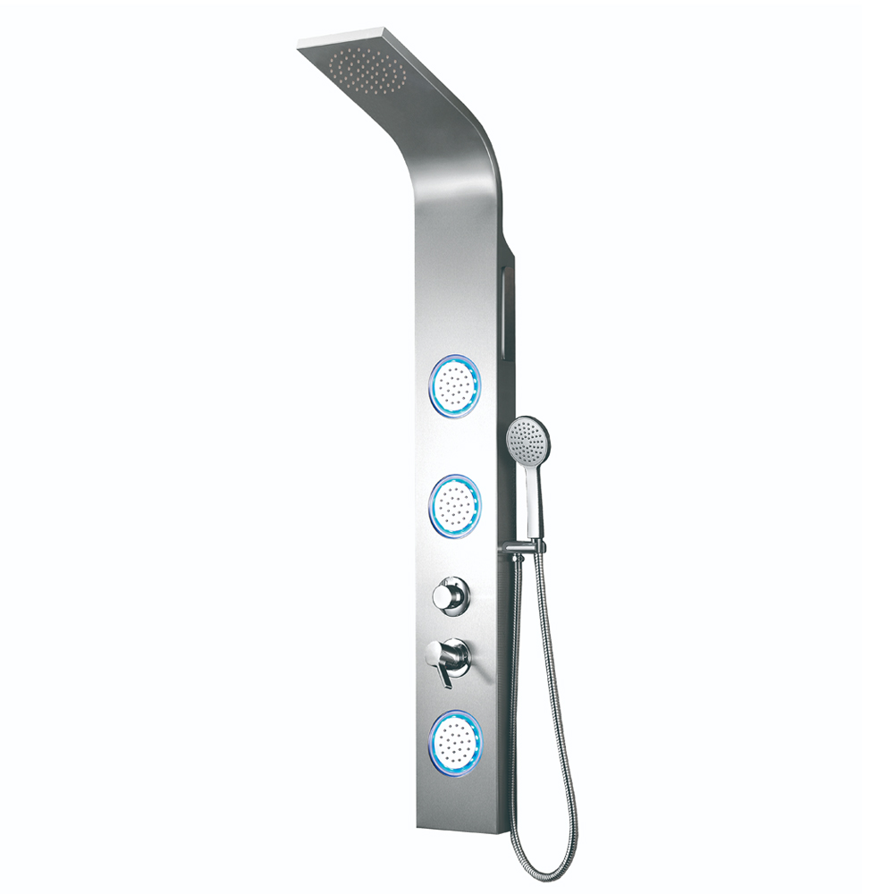 2022 новый дизайн, светодиодная Массажная панель управления для душевой