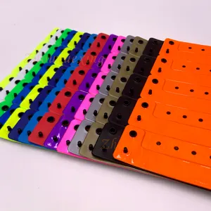 Fábrica Atacado Pulseira De Plástico para Eventos Party Custom PVC Vinyl Wristband Pulseiras Promocionais