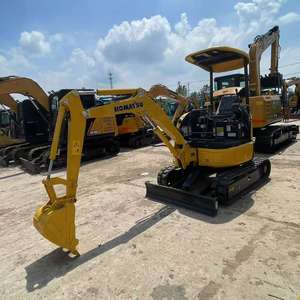 Miniexcavadora Komatsu PC20MR de Segunda Mano, 2 Toneladas, Fabricada en Japón, Motor Komatsu, Mini Tractor Excavador, CE EPA, para Agricultura - Product Image 4