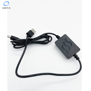 Câble convertisseur de puissance USB <span class=keywords><strong>DC</strong></span>-<span class=keywords><strong>DC</strong></span> étanche <span class=keywords><strong>5V</strong></span> vers 9V 12V avec prise <span class=keywords><strong>DC</strong></span> 5.5*2.1mm 5.5*2.5mm pour mini-ventilateur - Product Image 6