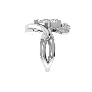 Bague en diamant de laboratoire taille marquise en argent 925, or 9 carats, 14 carats, 18 carats, bagues en diamant pour femme, bague de fiançailles - Product Image 5