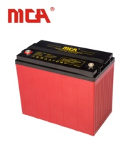Batterie AGM rechargeable haute performance 12V 145W 34Ah pour outils électriques, voiturettes de golf, onduleurs, fauteuils roulants électriques et éclairage