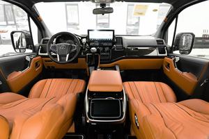 Siège de voiture en cuir de luxe fabriqué en Chine avec commande électrique - Product Image 4